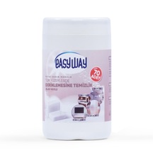 Easyway Kova Islak Mendil - Yüzey Temizlik Havlusu - Beyaz Sabun