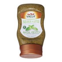 Sacla Pesto Squeezy Fesleğenli Makarna Sosu 270 G