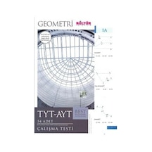 Tyt Ayt Geometri Yaprak Test - Kültür Yayıncılık