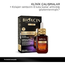Collagen Serum 5% Kırışıklık Karşıtı Ve Sıkılaştırıcı Yüz Serumu Retinol, Koenzim Q10 Ve Lipozom Teknolojili 30 Ml