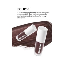 Cream Co. Likit Bronzer Glow Sculpt, Kontür Nötr Koyu Kahve, Yüz Şekillendirici Nemlendirici Makyaj 0