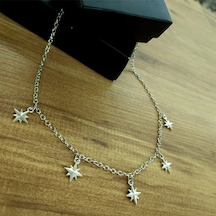 5'li Polaris Motifli Kolye Çok Renkli