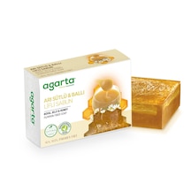 Agarta Doğal Arı Sütlü - Ballı - Lifli Sabun 150 G