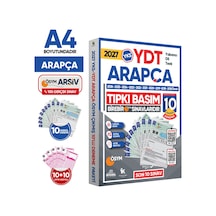 2026 YKS YDT ARAPÇA ÖSYM Çıkmış Soru Tıpkı Basım Deneme Paketi 10lu Türkiye Geneli