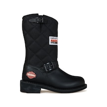 Harley Davidson Harley-Davidson Loconia 644 Hakiki Deri Black Yağlı Deri Unisex Ç Siyah