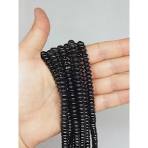 Oniks Taşı Rondela Kesim 4x8mm Parlak Dizi 52946 Çok REnkli