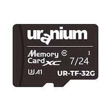 Uranium 32gb Micro Sd Kart U3 7/24 Güvenlik Kamerası 100/40mbps