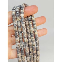 Bileklik Boy Jasper Taşı Şekilli 3x6mm Yarım Dizi 49332 18cm Uzunluğundadır Çok Renkli