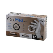 Coremed Bimel M Beden Pudralı Muayene Eldiveni 100lü