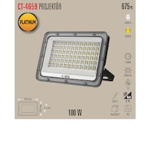 Ct-4659 100w Led Projetör 1 Adet Beyaz Işık