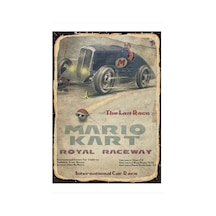 Bedeko Mario Kart Mdf Tablo 35 Cm X 50 Cm