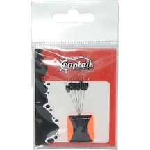 Captain 4916 10 Lu Paket Silikon Stopper L Beden