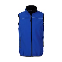 Softshell Yelek Saks Mavi - Slim Fit