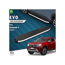 S-dizayn Vw Amarok 2 Evo Aluminyum Yan Basamak 203 Cm 2023 Üzeri A+ Kalite