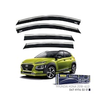 Hyundai Kona Niken Kromlu Cam Rüzgarlığı 4lü 2023 ve Üstü