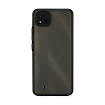 Realme C11 2021 Uyumlu Kılıf Montreal Silikon Kapak - Siyah