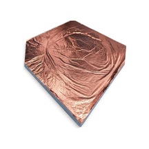 Yaprak Varak Sanatsal Büyük Boy Folyo Epoksi Reçine Nail Art 8 Adet 14x14 Cm Bakır Renk Gold Rose