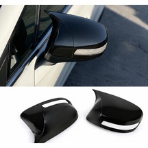 Honda Civic Fb7 2012-2016 Batman Yarasa Ayna Kapağı Parlak Siyah Sportif Yan Ayna Kaplaması