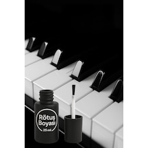 Piano Black Parlak Siyah Rötuş Boyası Fırçalı Set 25ml