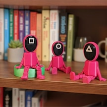 Squid Game Komuta Takımı 3'lü Set 3d Baskı Figür Oyuncak