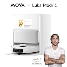 MOVA P50 Pro Ultra 19000 PA Emiş Güçlü Robot Süpürge Beyaz