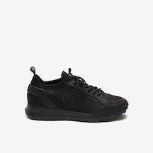 Siyah Sneaker Erkek 24314 Huds Triko Nakış