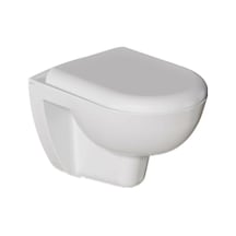 Akgün Crystal Asma Klozet + Yavaş Kapanır Kapak