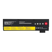 Notebook Batarya - Lenovo Thinkpad Sb10k97579 Muadili İle Uyumlu, Dış Rear