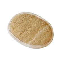 Küçük Boy Doğal Kabak Hamam Lifi Krem