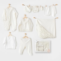 Andywawa Ac25311 Newborn Chic Girl 10'lu Hastane Çıkışı Ekru