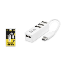 Hadron HDX7015 Hub Type - C 4 Port Telefon Uyumlu Çoklayıcı