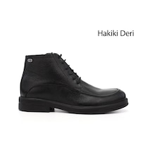 Gönderi(R) Gönderi R Erkek Floter Fermuarlı Hakiki Deri Klasik Bot Dkmb64901653 Siyah