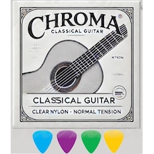 Chroma Klasik Gitar Teli Takımı + 4 Pena