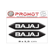 Bajaj 3d Kabartmalı 2'li Damla Sticker 003