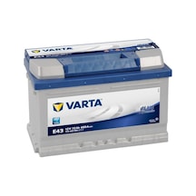 E43 12V 72 AMPER 680AEN VARTA AKÜ ALÇAK TİP FORD- OPEL