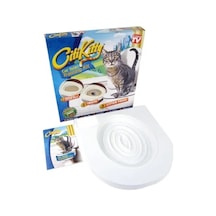 Citikitty Klozet Kedi Tuvaleti Eğitim Seti Açık Lila