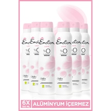 Love Kadın Alüminyumsuz Vegan Deodorant 6x150ML Hızlı Kurur, Leke Bırakmaz