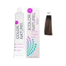 Color Naturel Saç Boyası 6.0 Koyu Kumral 100 Ml