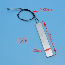 12V Ptc Isıtıcı Alüminyum Alaşımlı Seramik Isıtıcı Kuluçka Makine N11.632