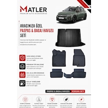 Dacia Sandero 2020 Model 4d Ekstra Havuzlu Paspas Ve Bagaj Havuzu Set