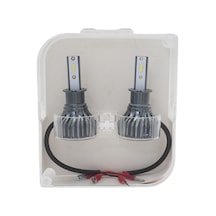Led Xenon Led Far ampulü 6000Kelvin 11600 Lümen 12V H1