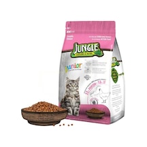 Jungle Tavuk Etli Yavru Kedi Maması 500 G 7'li Avantaj Paketi Mıchu