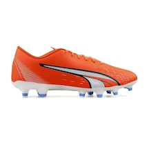 Puma Ultra Play Fg/ag Ultra Orange-puma White Erkek Krampon-01 Çok Renkli