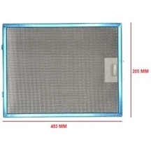 Alüminyum Aspiratör Filitre 205X483Mm - 471692809