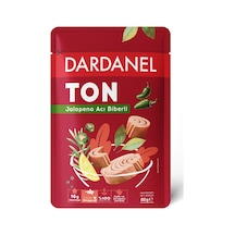 Dardanel Jalapeno Acı Biberli Ton Poşet 80 G - 6 Adet Tarı
