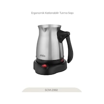 2992 Elektrikli Çelik Cezve Türk Kahvesi Makinesi