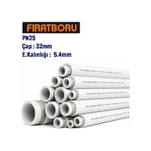 Fırat 32mm 4mt Pn25 Kompozit Pprc Boru, Cam Elyaf Takviyeli, 7b00023032