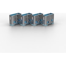 Lindy Lın-40462 10 X Usb Port Kilidi: Kod Mavi