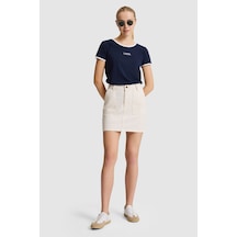 U.s. Polo Assn. Kadın Etek Dokuma 50322002-vr256 İnci