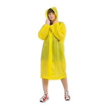 Kapüşonlu Ve Çıtçıtlı Eva Yağmurluk Unisex